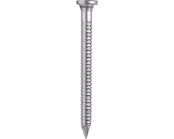 POINTE D'ANCRAGE POUR SABOT 4.0X60 GALVA CLOU TETE PLATE - BOITE DE 250 POINTES